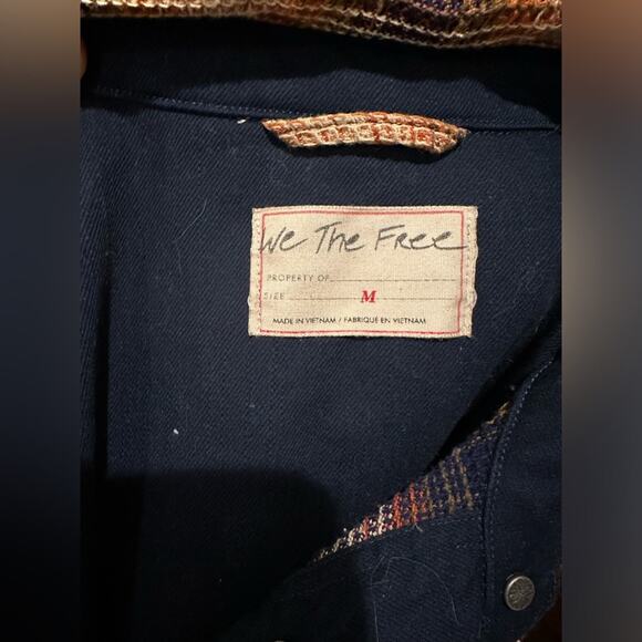 Free People Anneli Plaid Shirt Jacket - Picture 9 of 12